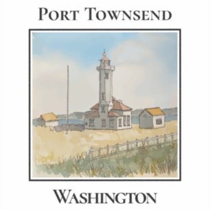 Leuchtturm Port Wilson, Port Townsend Washington Aufkleber