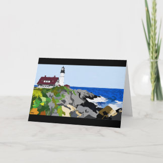 Leuchtturm Portland Head Light Karte