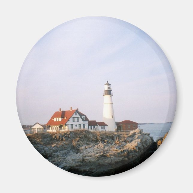 Leuchtturm Portland Headlight in Maine Magnet (Vorne)