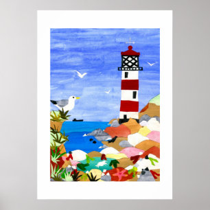 'Leuchtturm' Poster oder Print