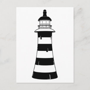 Leuchtturm Postkarte