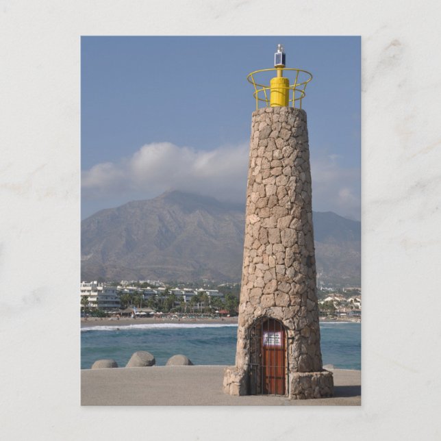 Leuchtturm Postkarte (Vorderseite)