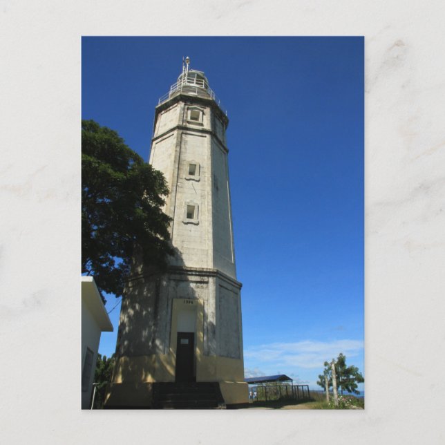 Leuchtturm Postkarte (Vorderseite)