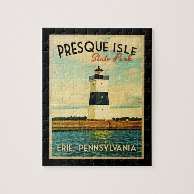 Leuchtturm Presque Isle (Vertikal)