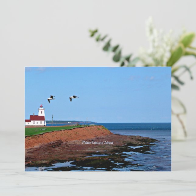 Leuchtturm Prince Edward Island (Stehend Vorderseite)