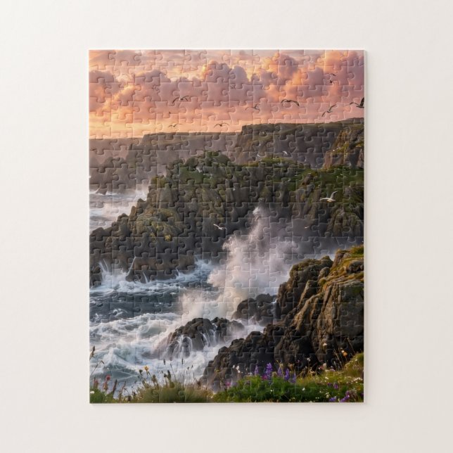 Leuchtturm-Puzzle (Vertikal)