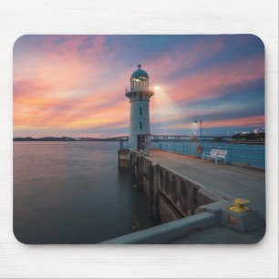 Leuchtturm Raffles Jachthafen, Singapur Mousepad