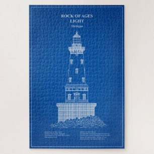 Leuchtturm Rock of Ages - Michigan - AD