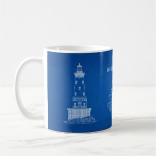 Leuchtturm Rock of Ages - Michigan - AD Kaffeetasse