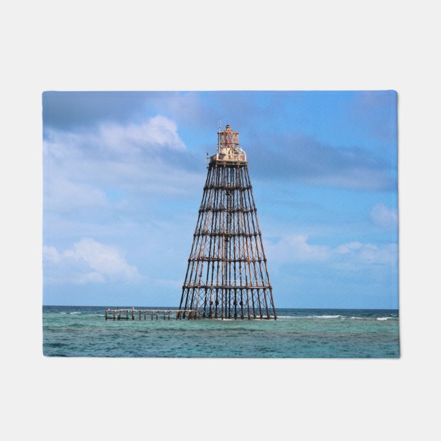 Leuchtturm Sand Key, Florida Keys Door Mat Fußmatte (Vorderseite)