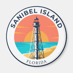 Leuchtturm Sanibel Island USA Magnet