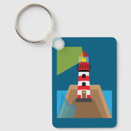 Leuchtturm Schlüsselanhänger