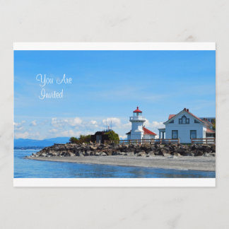 Leuchtturm, Sie sind eingeladen Einladung