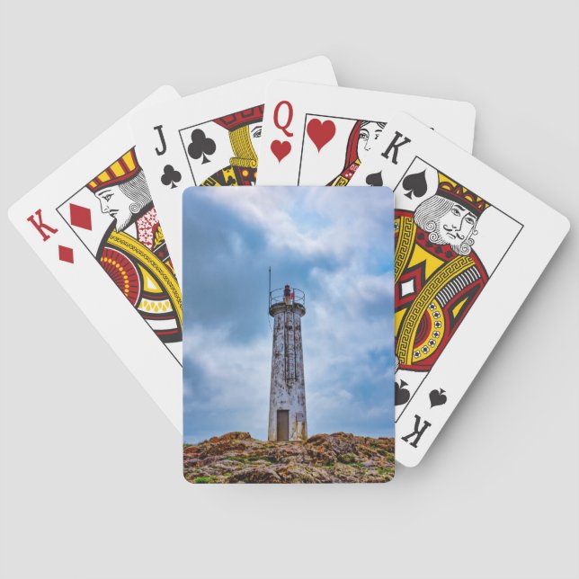 Leuchtturm Spielkarten (Rückseite)