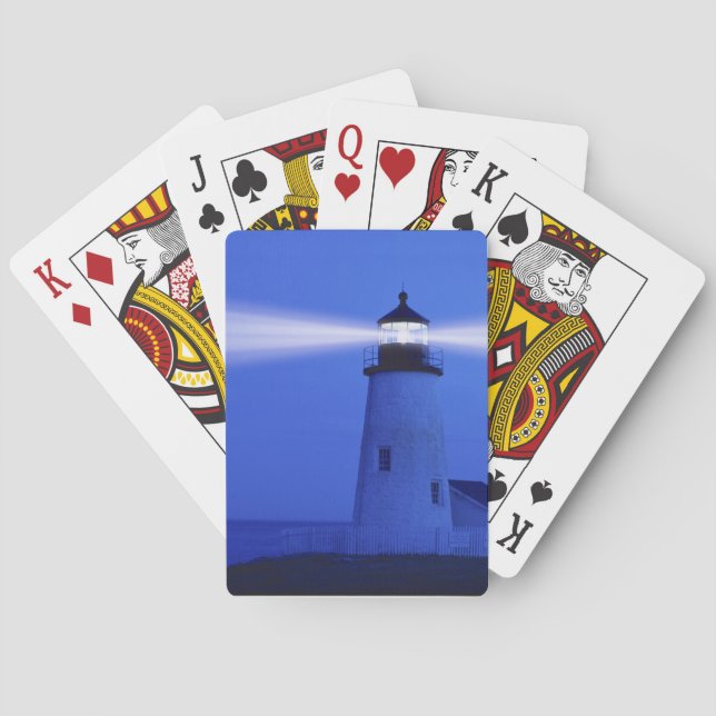 Leuchtturm Spielkarten (Rückseite)