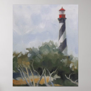 Leuchtturm St. Augustine Poster