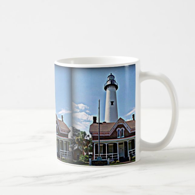Leuchtturm St. Simons Kaffeetasse (Rechts)