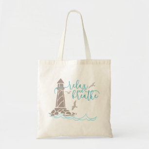 Leuchtturm Strand Sommerferien Motivations-Yoga Tragetasche