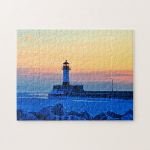 Leuchtturm Sunrise Puzzle