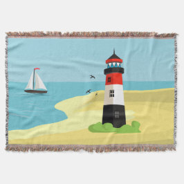 Leuchtturm-Szenendesign Decke