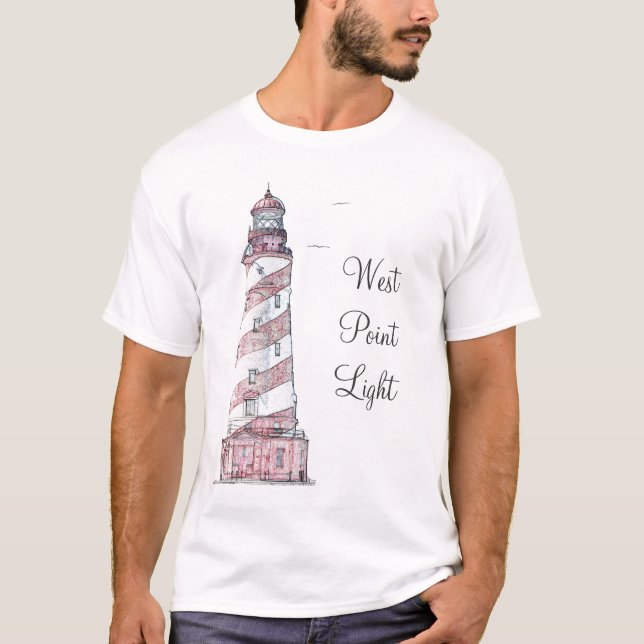 Leuchtturm-T - Shirt (Vorderseite)