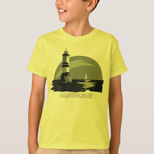 Leuchtturm T-Shirt (Vorderseite)
