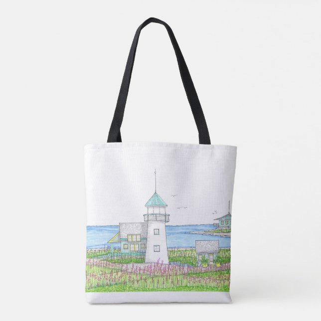 Leuchtturm-Tasche Tasche (Rückseite)