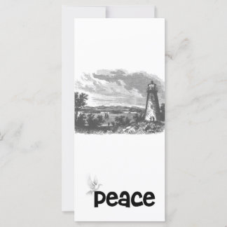 Leuchtturm-Taube des Friedens