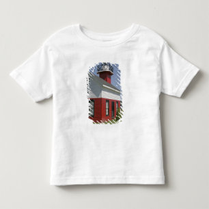Leuchtturm umsiedelt Küste in Douglas nahe 2 Kleinkind T-shirt