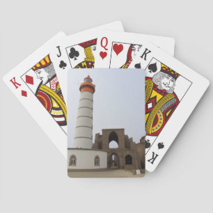 Leuchtturm und Abtei von Pointe Saint Mathieu Spielkarten