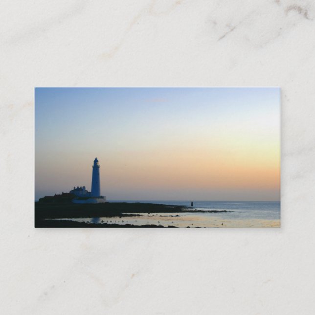 Leuchtturm Visitenkarte (Vorderseite)