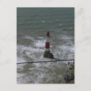 Leuchtturm von Beachy Head, East Sussex. Postkarte