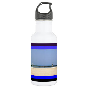 Leuchtturm von Lake Michigan Shores Edelstahlflasche