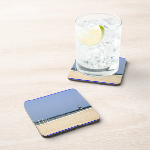 Leuchtturm von Lake Michigan Shores Untersetzer