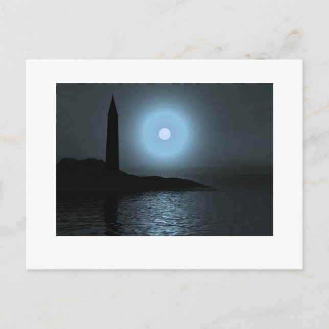 Leuchtturm von Mononlit1 Postkarte (Vorderseite)