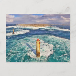 Leuchtturm von Nividic Finistère France Postkarte