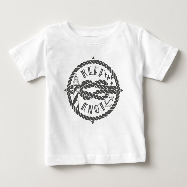 Leuchtturm von Reef Baby T-shirt (Vorderseite)