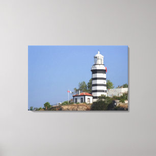 Leuchtturm von Sile, Istanbul, Türkei Leinwanddruck