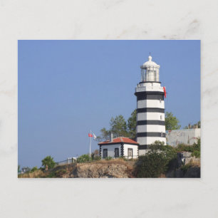 Leuchtturm von Sile, Istanbul, Türkei Postkarte