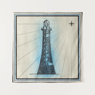 Leuchtturm Wandteppich