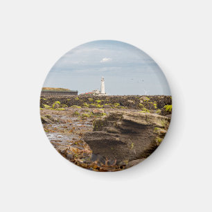 Leuchtturm Whitley Bay Magnet