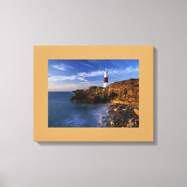 Leuchtturm Wrapped Canvas Leinwanddruck (Vorderseite)