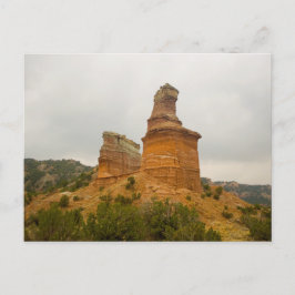 Leuchtturmbildung, Palo Duro Canyon, Texas Postkarte
