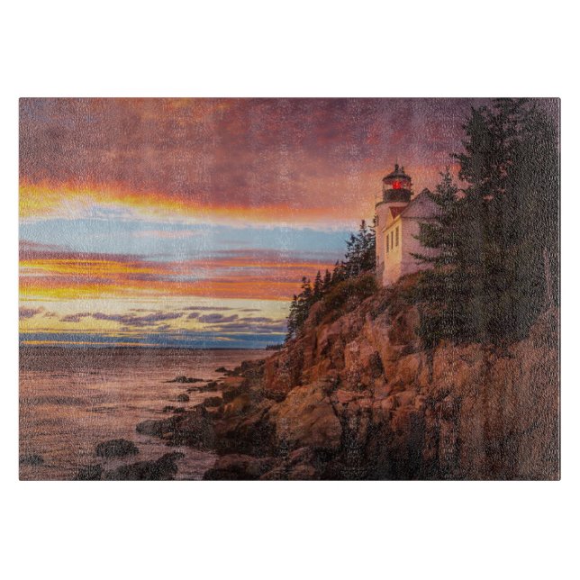 Leuchttürme | Acadia National Park Maine Schneidebrett (Vorderseite)