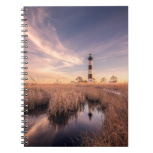 Leuchttürme   Bodie Island Outerbanks NC Notizblock