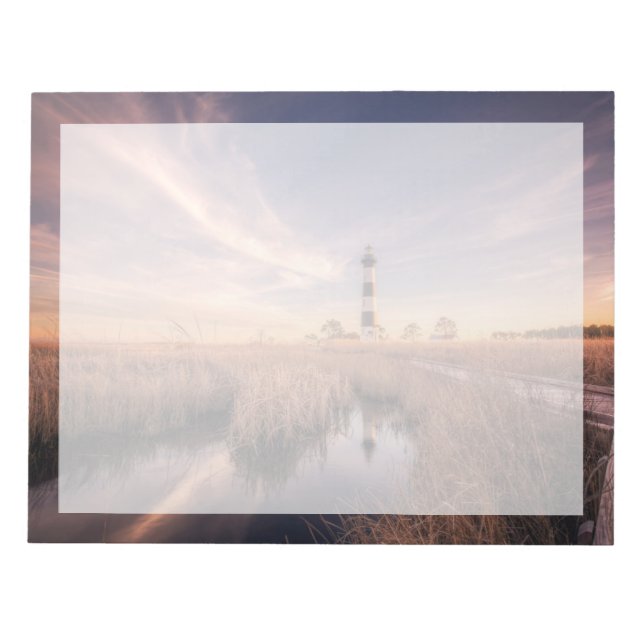 Leuchttürme | Bodie Island Outerbanks NC Notizblock (Vorderseite)