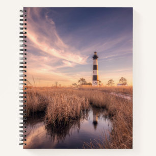 Leuchttürme Bodie Island Outerbanks NC Notizbuch