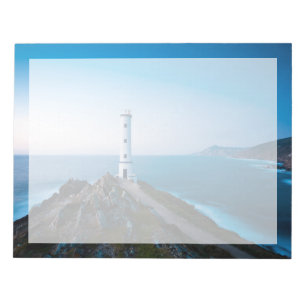 Leuchttürme   Cabo Zuhause Lighthouse Cangas Spani Notizblock