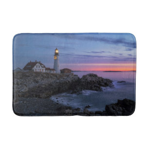 Leuchttürme   Cape Elizabeth Maine Lighthouse Badematte