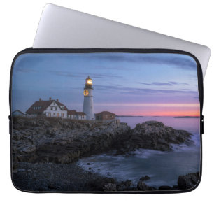 Leuchttürme   Cape Elizabeth Maine Lighthouse Laptopschutzhülle
